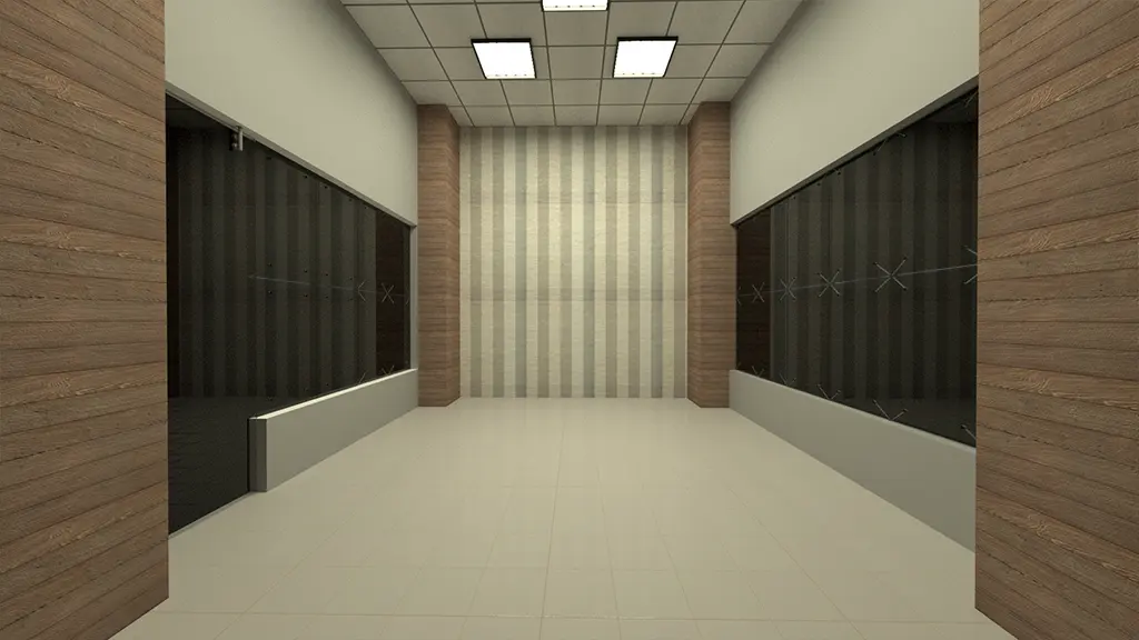 AutoCAD and Revit coordinated layout for CPP control room
