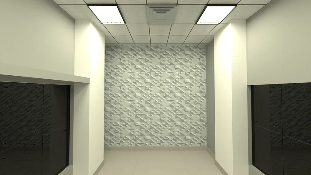 Project site view of structural and interior works in Assam