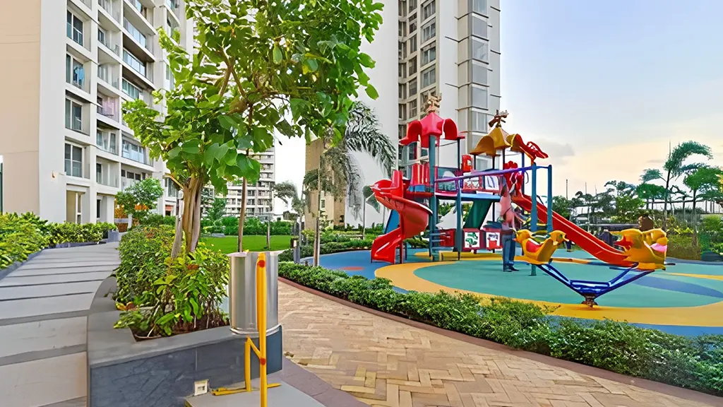 Full-scale civil construction work at a Vikas Parks project