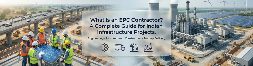 EPC contractor in India managing engineering, procurement and construction projects