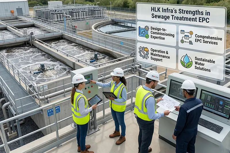 Industrial wastewater treatment plant developed through EPC services