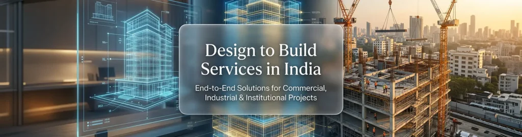 Design to build construction process in India by HLK Infra