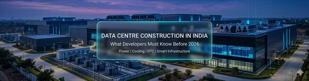 data centre construction in India with advanced cooling systems
