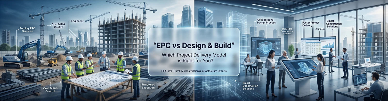 EPC vs Design and Build project delivery comparison in India