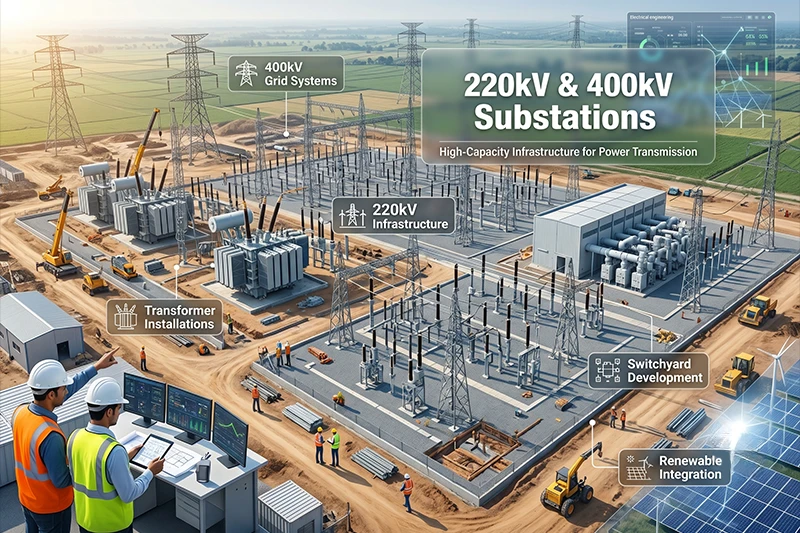 Power Transmission Substation Infrastructure Development