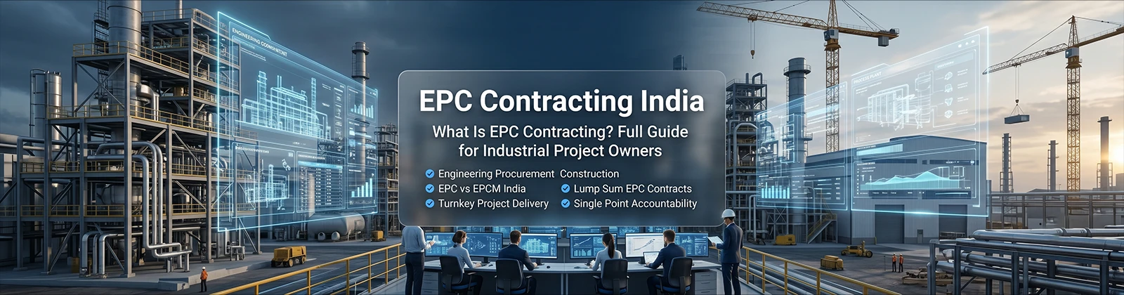 What Is EPC Contracting? Full Guide for Industrial Project Owners in India