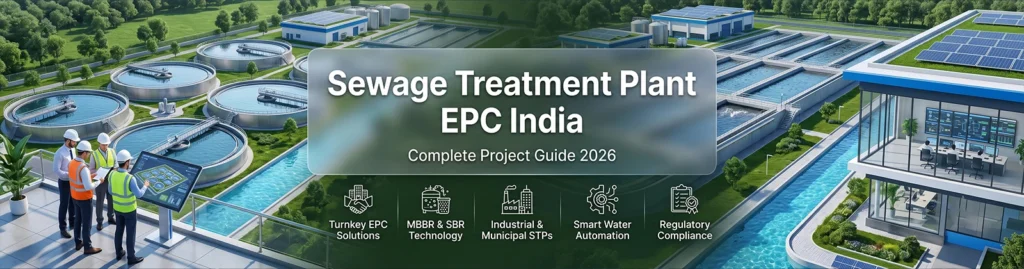 Sewage treatment plant EPC India